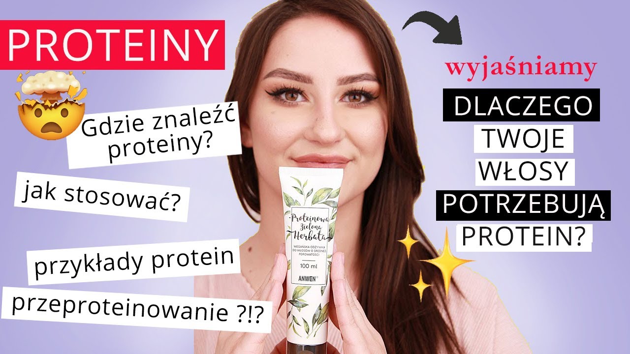 PROTEINY.  Równowaga PEH. Przykładowe odżywki i maski proteinowe. Poradnik włosomaniaczki cz.2
