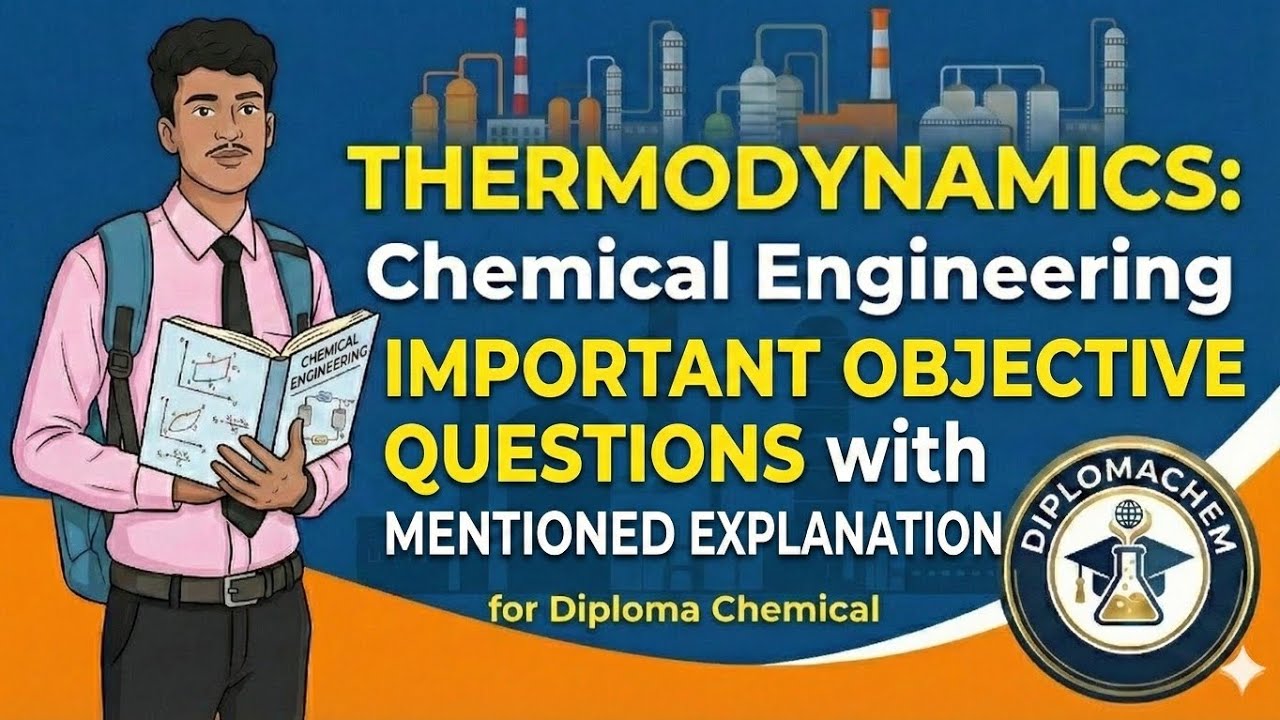 Thermodynamics important questions for chemical engineering ( Diploma Chemical) #Diplomachem 