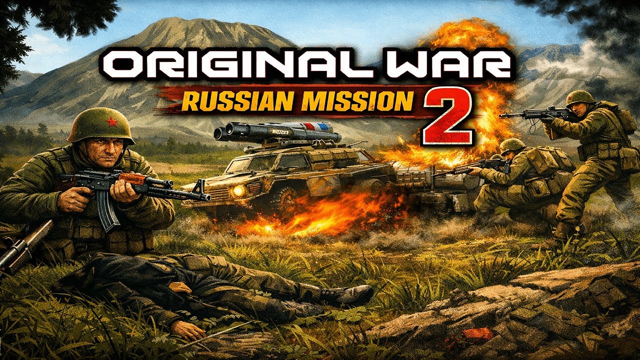 Original War Russian Campaign Mission 2 Walkthrough No Commentary | RTS Gameplay HD