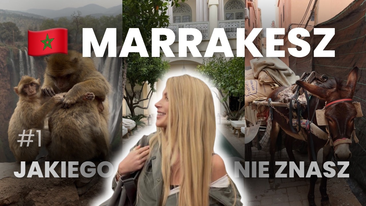 DZIKOŚĆ, PIĘKNO I CHAOS, KTÓRY ZOSTAJE W GŁOWIE . MARRAKESZ 🇲🇦 MAROKO 