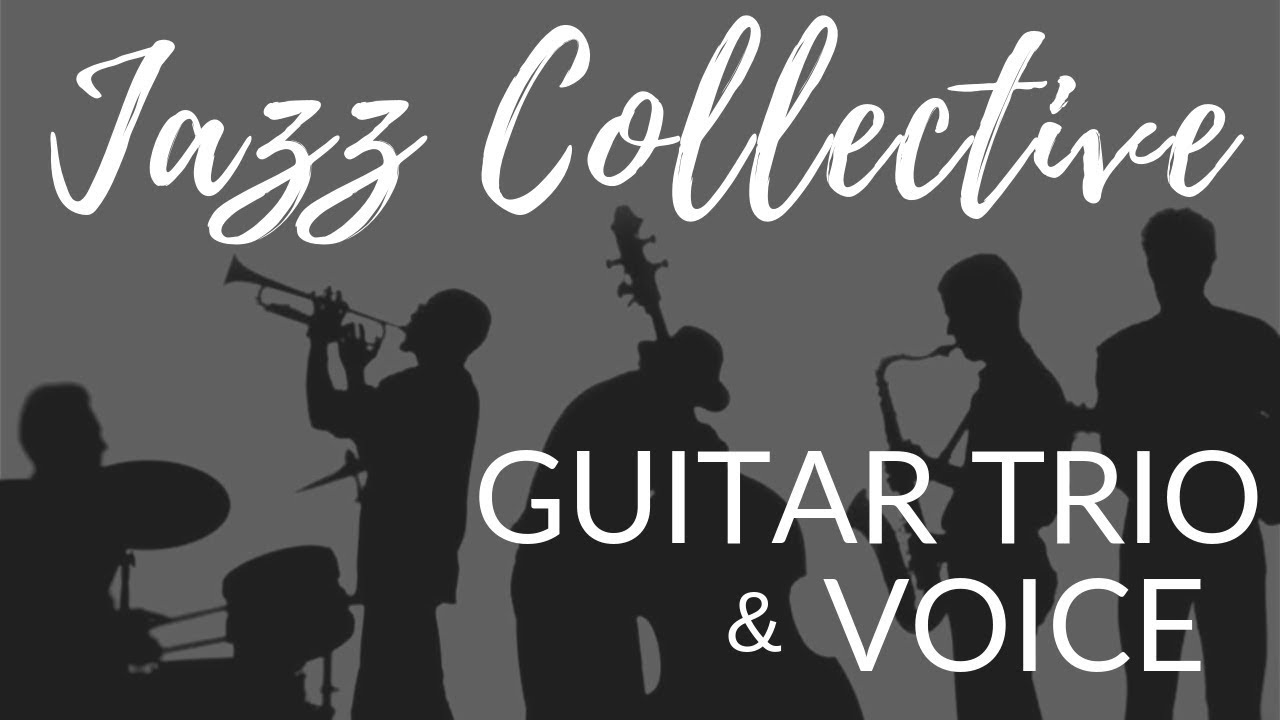 JAZZ BAND TRIO con chitarra, batteria, contrabasso e  VOCE suonano:   the girl from ipanema e love