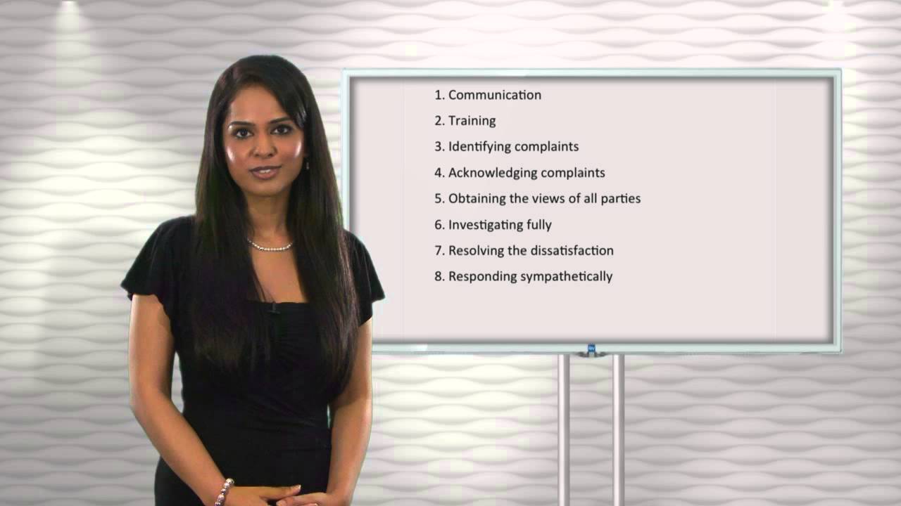 What do I do if I get a complaint?