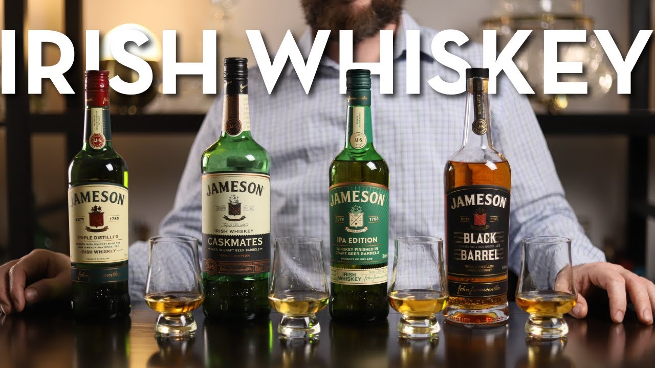 Cata de Jameson | Irish Whiskey, Caskmates Stout Edition, Caskmates IPA Edition y Black Barrel