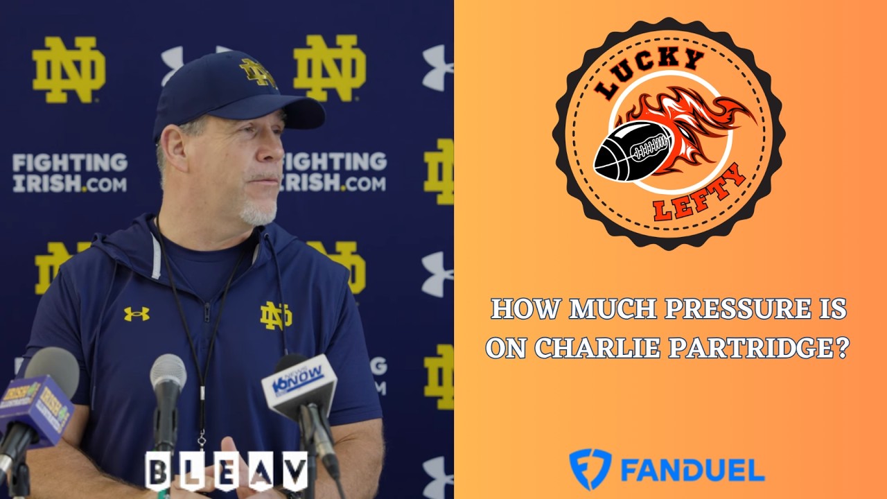 How Much Pressure Is On Charlie Partridge? #notredame