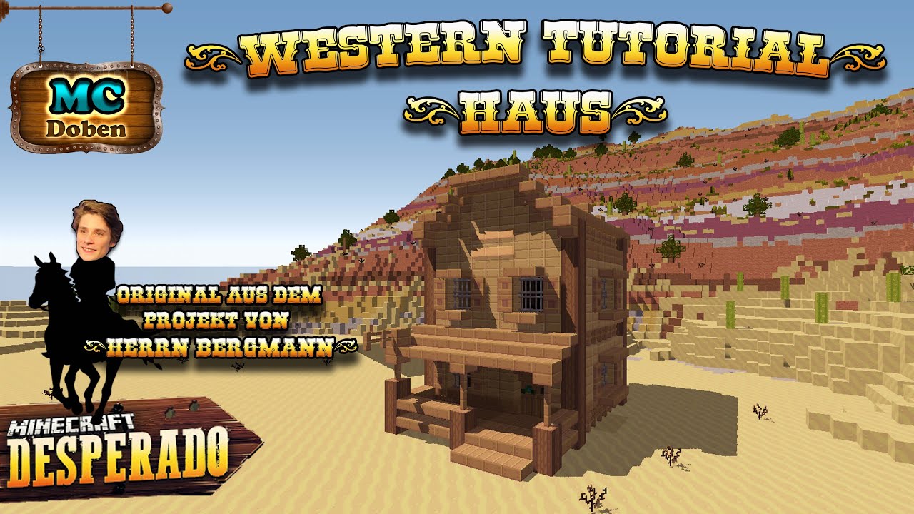 Minecraft Western Tutorial - Haus | aus dem Projekt 