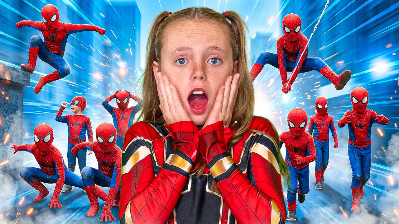 Spiderman Vs Sneaky Villain! | Fun Squad