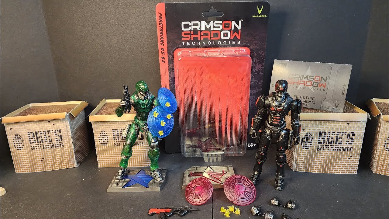 Valaverse Action Force Crimson Shadows Praetorian
