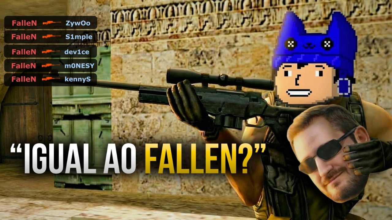 Usei a Config do FalleN no CS 1.6… E Deu Certo?!