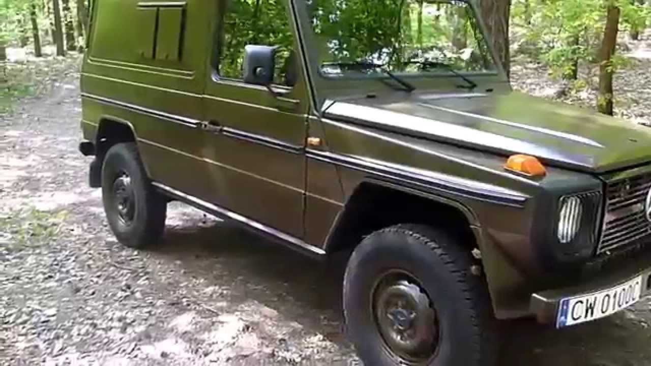 Mercedes 240GD WOLF cold start mercedesG.pl