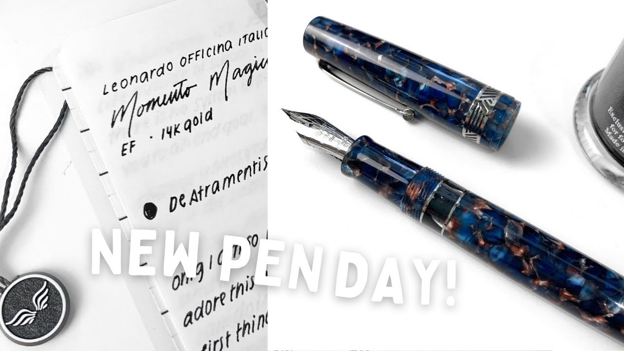 New Fountain Pen!!! | Leonardo Officina Momento Magico Unboxing | Appelboom