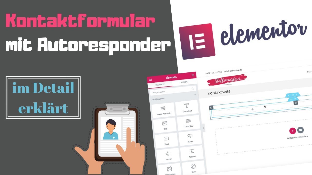 Kontaktformular mit Autoresponder im Detail