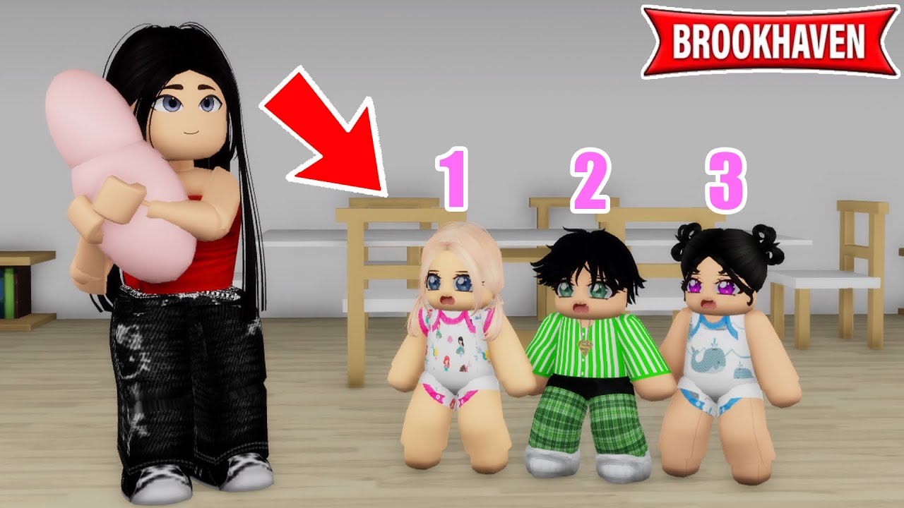 J'ADOPTE TOUTES LES PELUCHES SUR BROOKHAVEN ROBLOX !