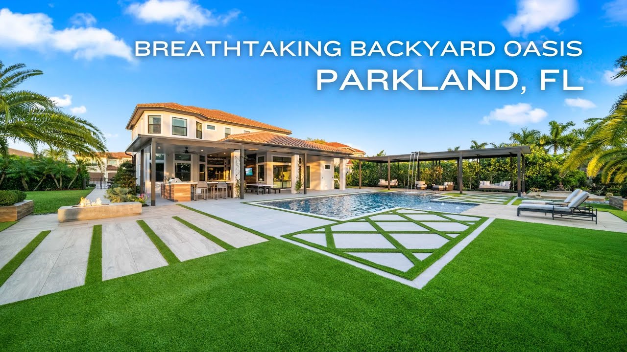 A Breathtaking Backyard Oasis: Our Latest Project In Parkland Golf & Country Club