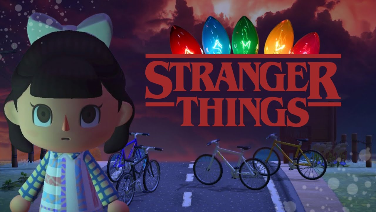 STRANGER THINGS DAY SPECIAL!! | Animal Crossing New Horizons 🧇🌈