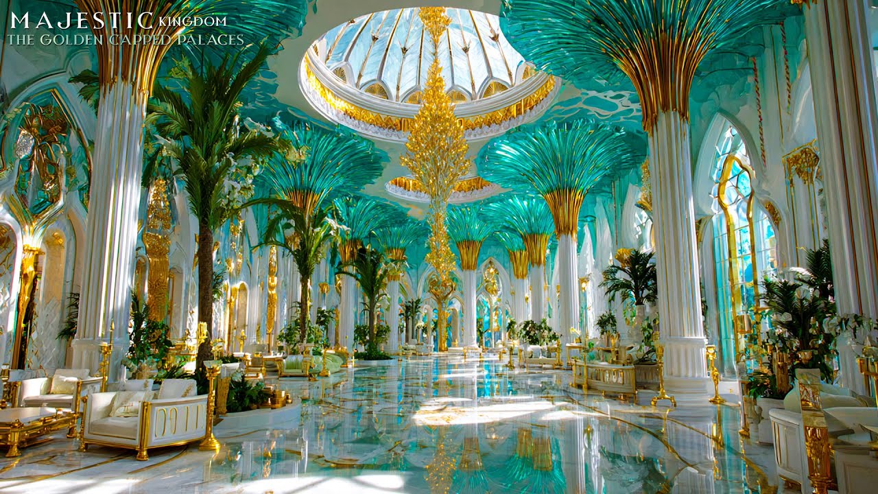 A Majestic Water | Kingdom Exploring the Golden Capped Palaces