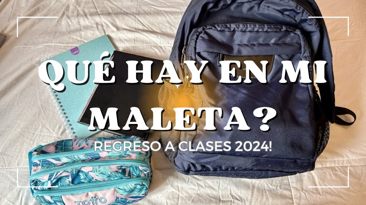 Qué hay en Maleta? - What´s in my bag 2024! | This if Fm!