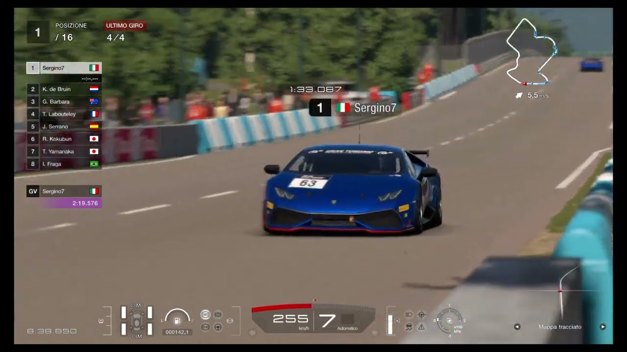 Gran Turismo&trade; 7 - Circuit de Sainte-Croix - B - Gara sportive con turbocompressore