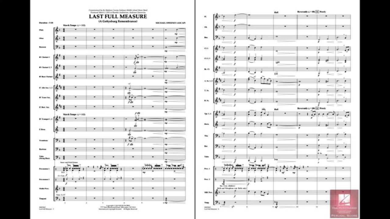 Last Full Measure (A Gettysburg Remembrance) by Michael Sweeney