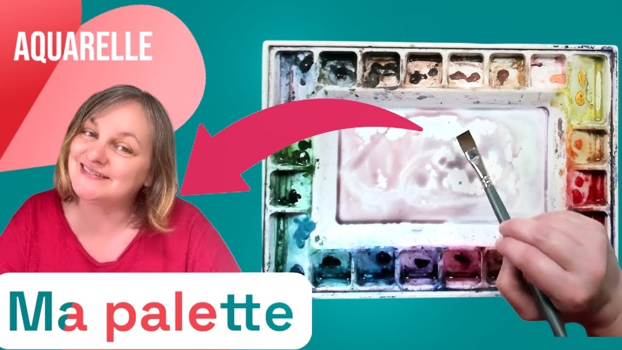 Tout sur Ma Palette d'Aquarelle - Dans l'atelier de Félicia