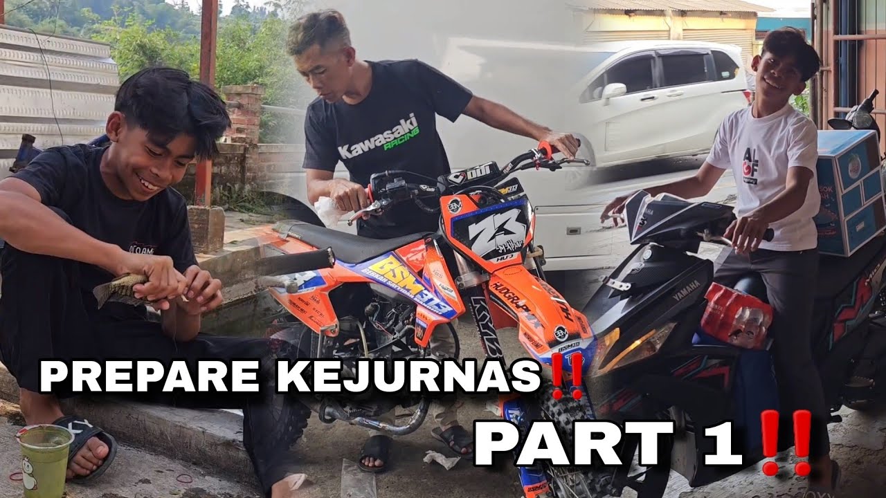 PART 1‼️ PERSIAPAN TEAM M ATHAR UNTUK BALAP KE KEJURNAS MX SERI 1‼️