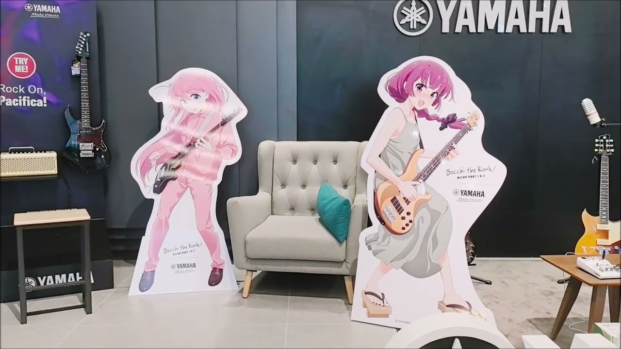 Bocchi The Rock x YAMAHA Malaysia collab event (2024)