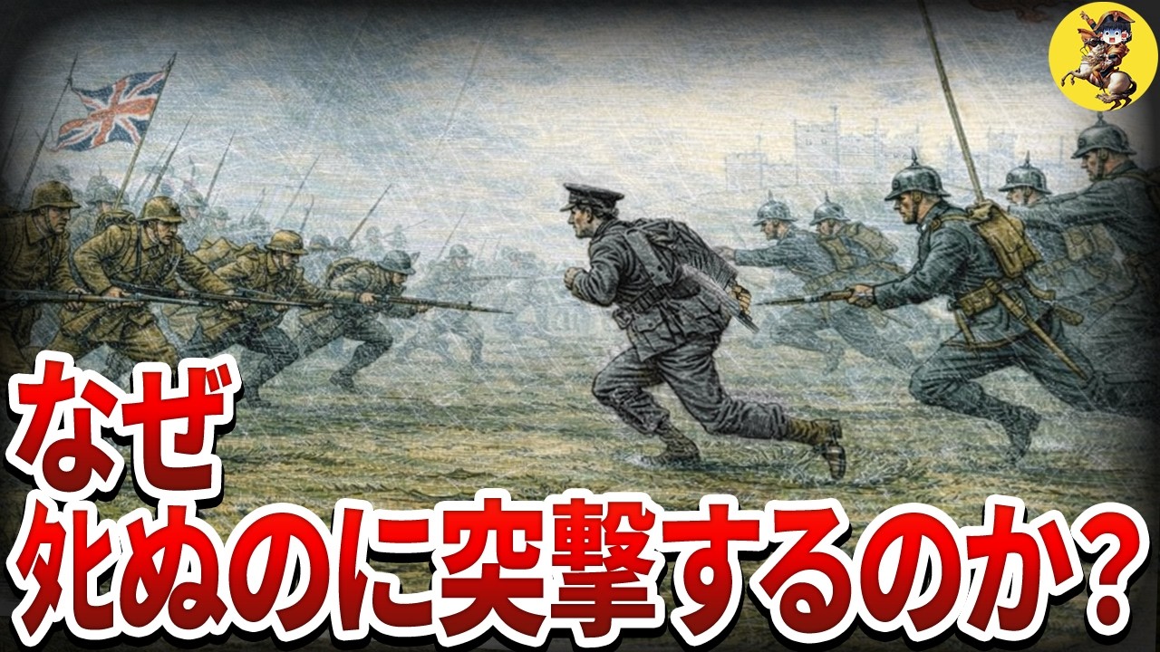 【近代でも】なぜ兵士は戦死率が高いのに突撃をするのか？