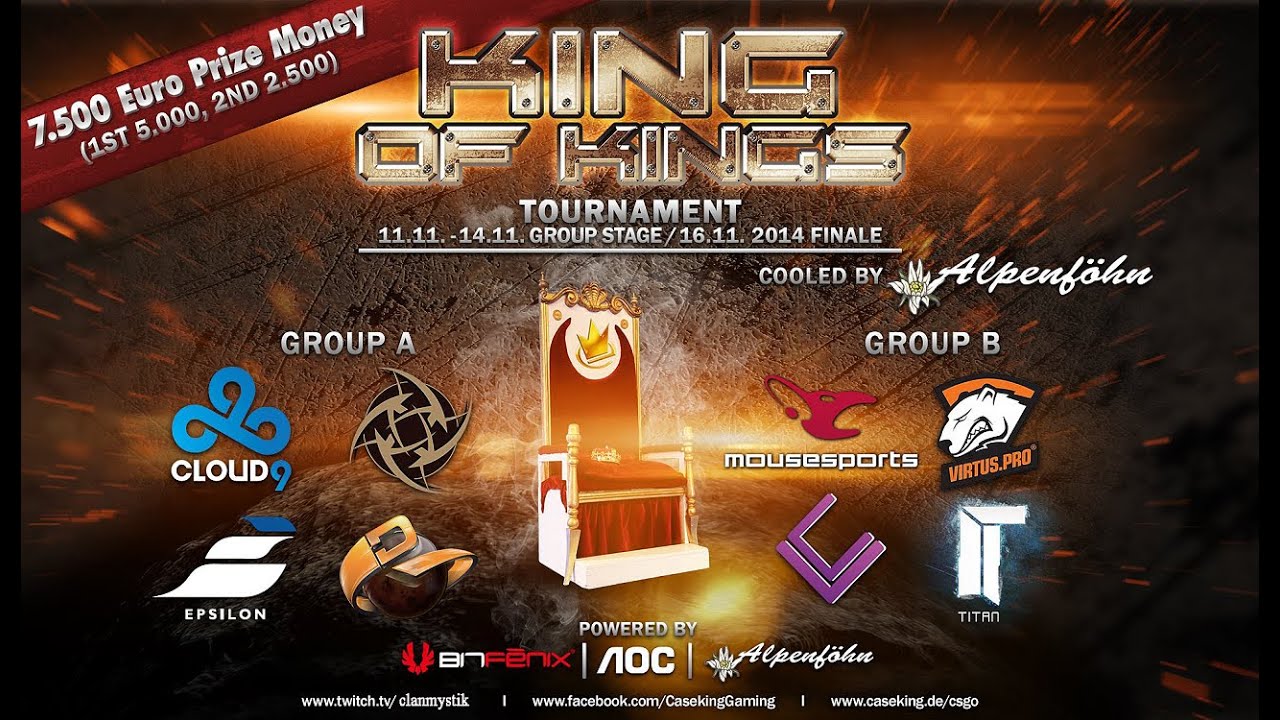 Virtus.pro vs London Conspiracy CMTV Caseking King of Kings poule B