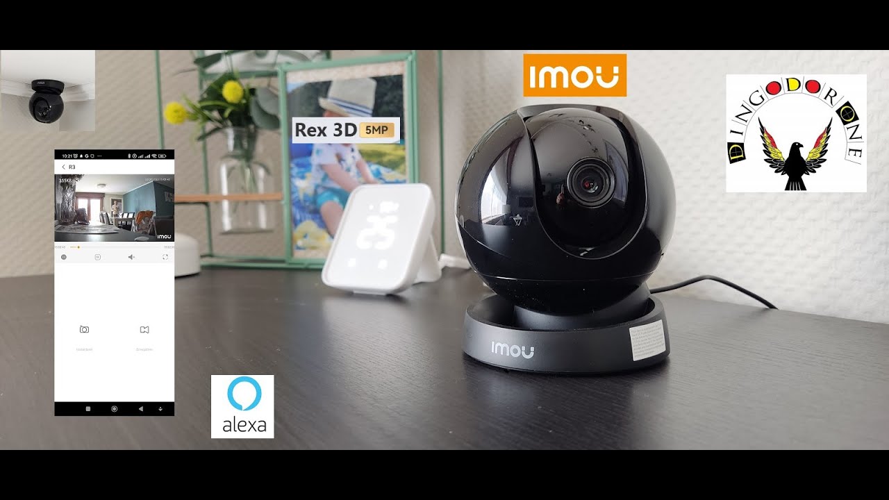 Imou Rex 3D 5MP une caméra avec beaucoup de +