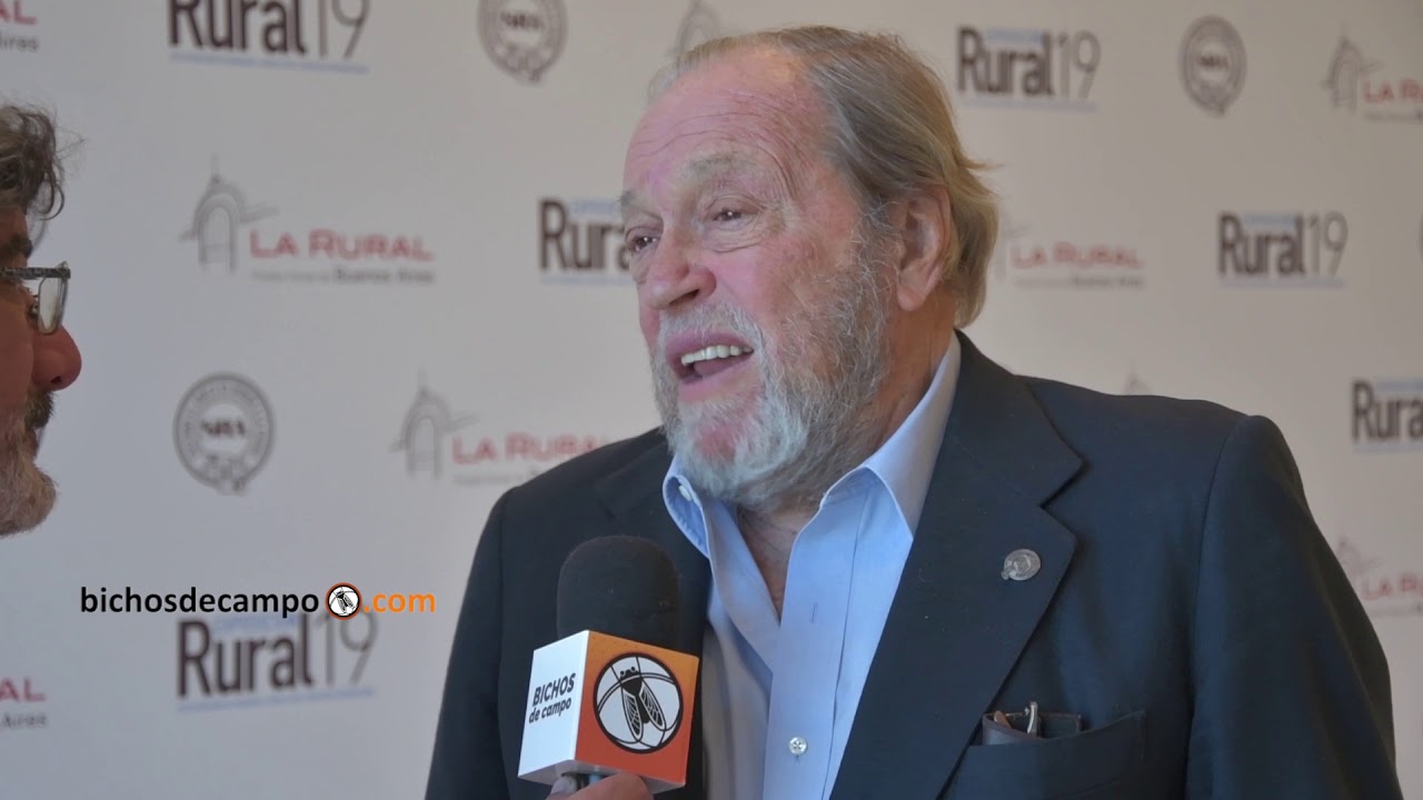 Hugo Luis Biolcati - Expresidente de la Sociedad Rural Argentina