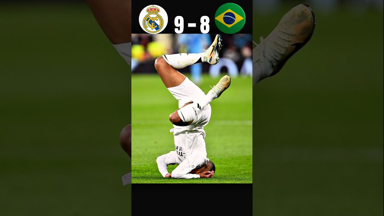 When Real Madrid Faced Brazil | Dream Match of the Century🔥