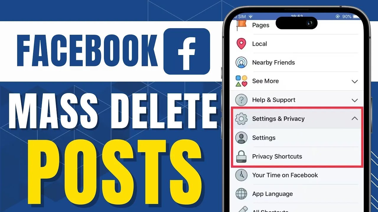 How to Mass Delete Facebook Posts 2024
