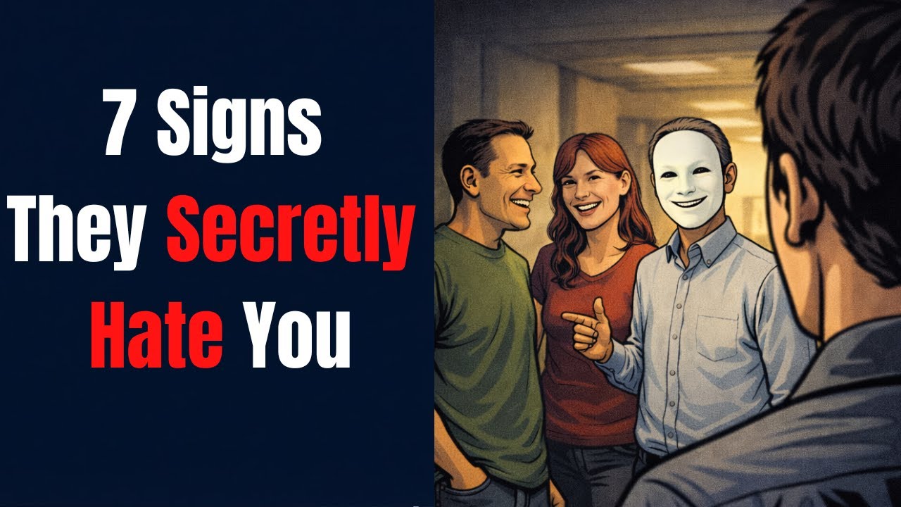 7 Signs They Secretly Hate You I Fake People Exposed