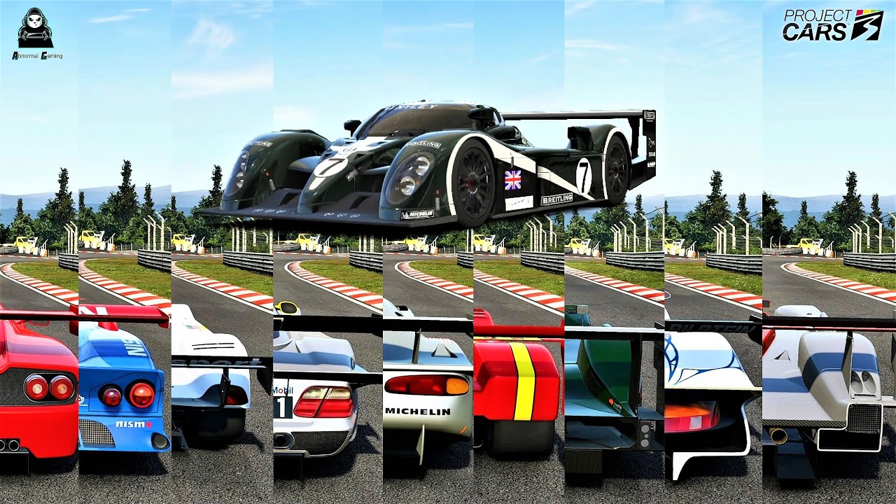 Project Cars 3 Top 10 Fastest || LMP-GT Cars || Top Speed Battle || Brutal Engine Sounds