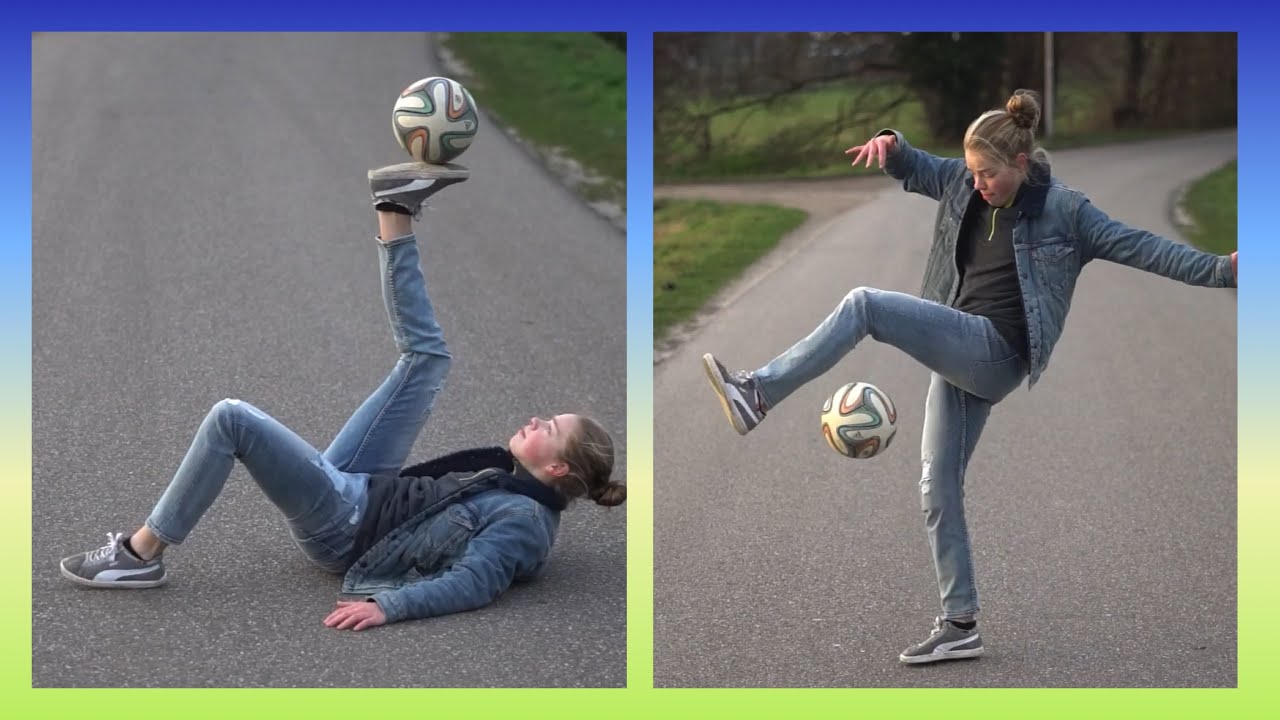 Freestyle Football In Slowmotion #20 | Skills By Laurafreestyle