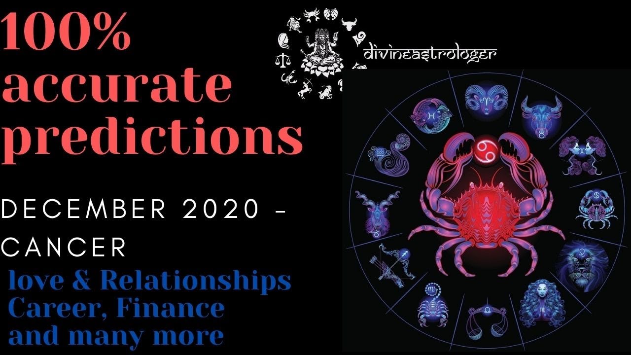 Cancer-December horoscope 2020 - 2020 astrology horoscope forecast - moving to a new era