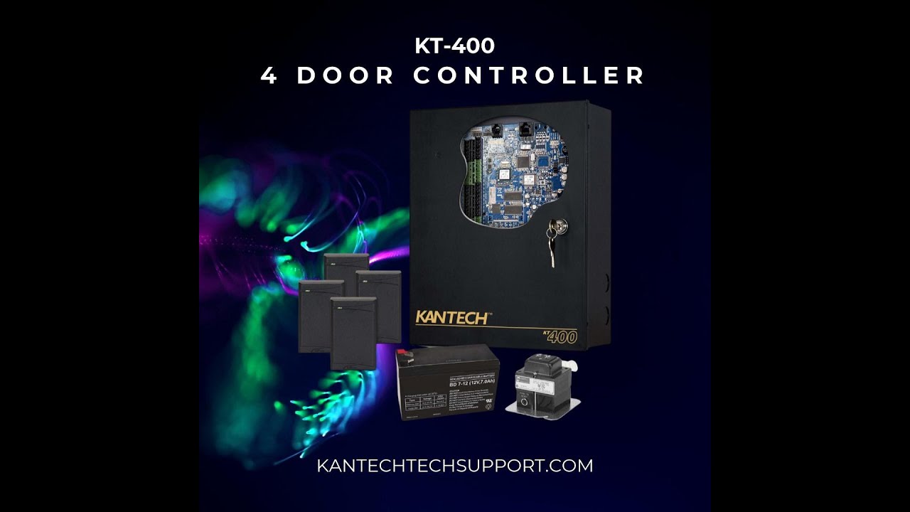 Kantech KT 400 - Ethernet-ready 4-Door Controller