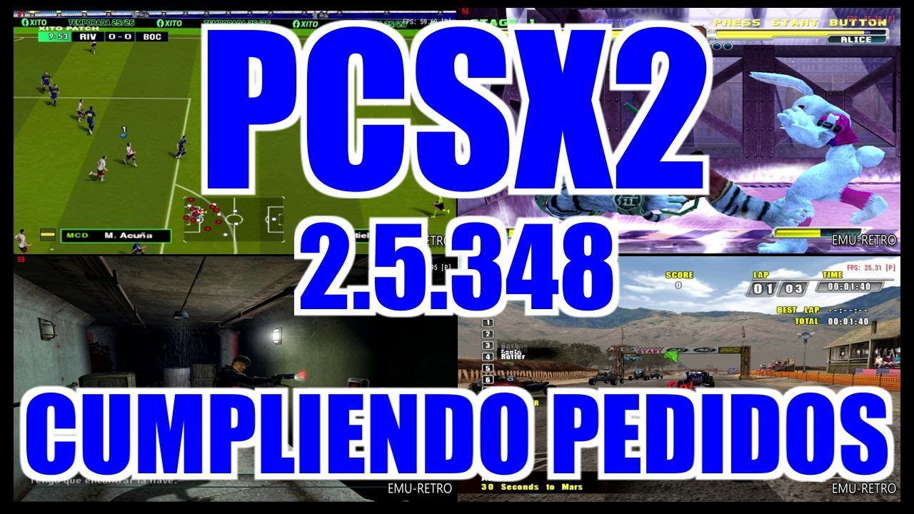 PCSX2 2.5.348 JUEGOS PEDIDOS