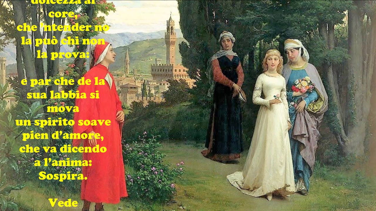 Dante Alighieri: TANTO GENTILE E TANTO ONESTA PARE - Le videopoesie di Gianni Caputo