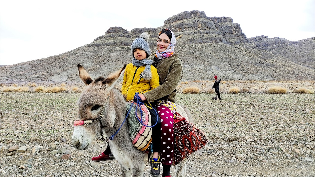 A Full Day of Ramadan in an Iranian Village | Traditional Cooking, Bread Making & Rural Life