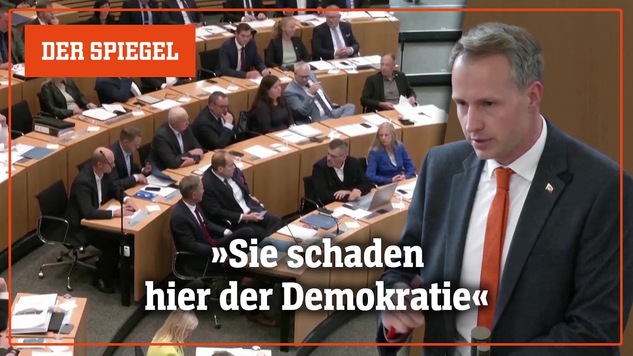 Aufruhr im Th&uuml;ringer Landtag: Schlagabtausch, Unterbrechungen, Zwischenrufe | DER SPIEGEL