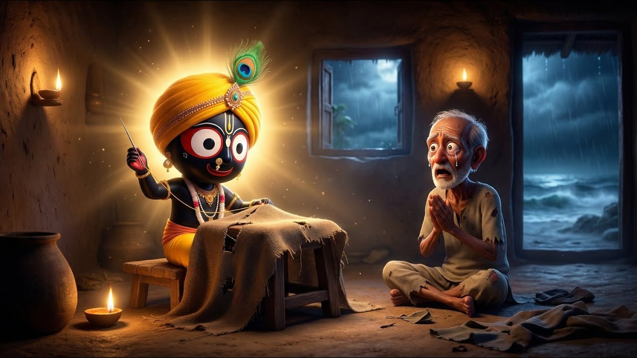 अरे यह क्या?  प्रभु ने खुद सिला भक्त का फटा हुआ वस्त्र | Jagannath Leela |  Jay jagannath