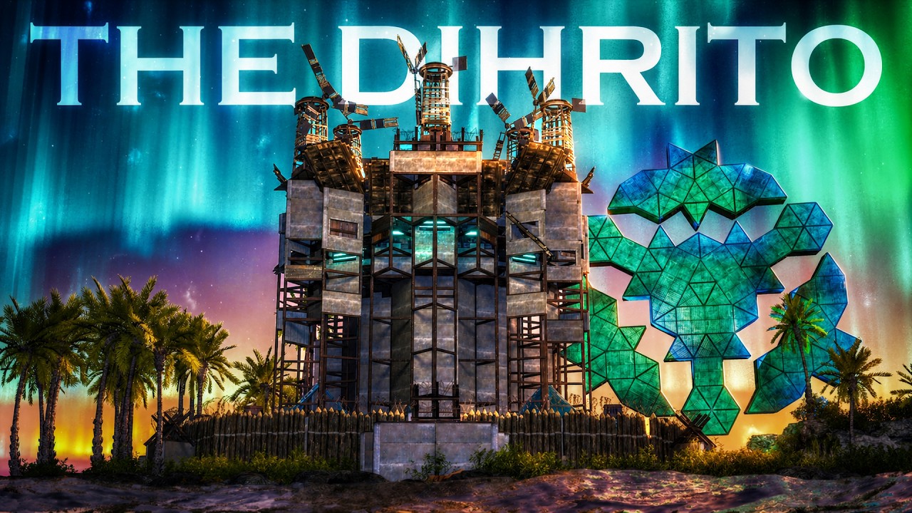 THE DIHRITO│5 Man Rust Base │Best Dorito│Shield wall │Open core │ Meta Rust Base 2026