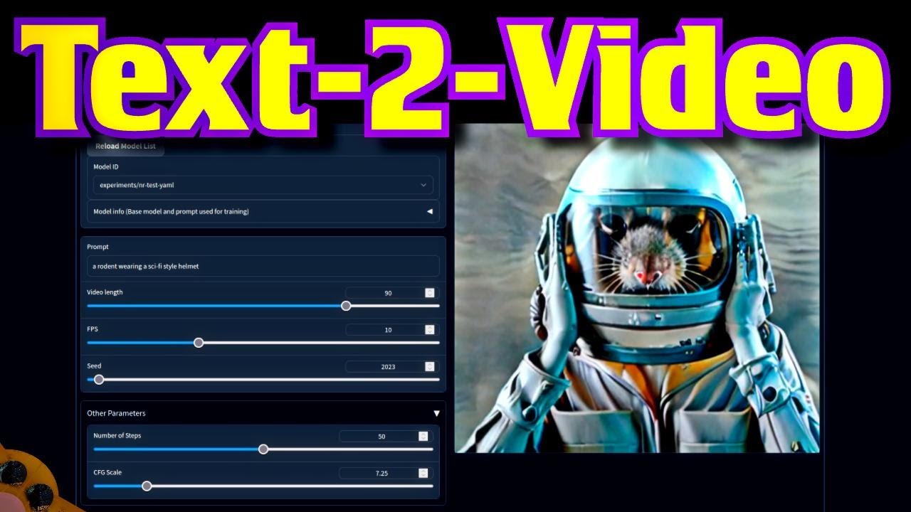 Tune-A-Video - Make AI videos from text!