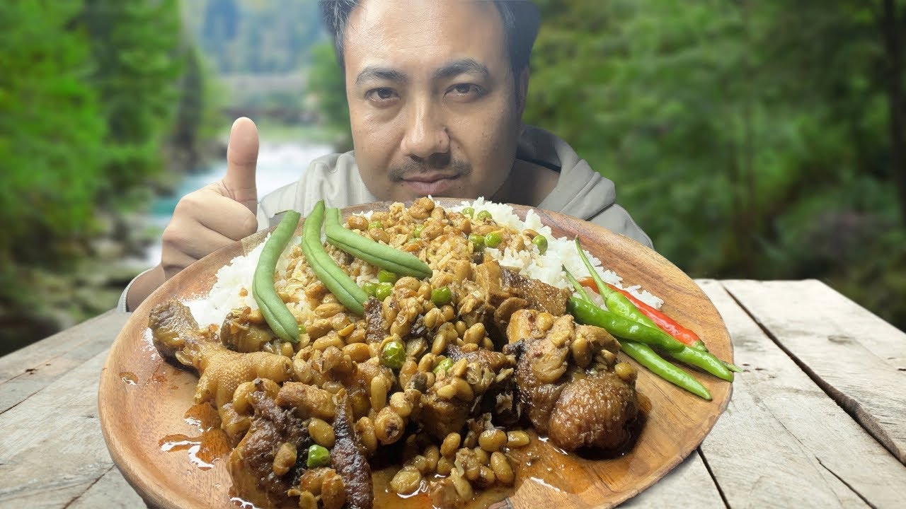 Fermented soyabean cooked with chicken//2026