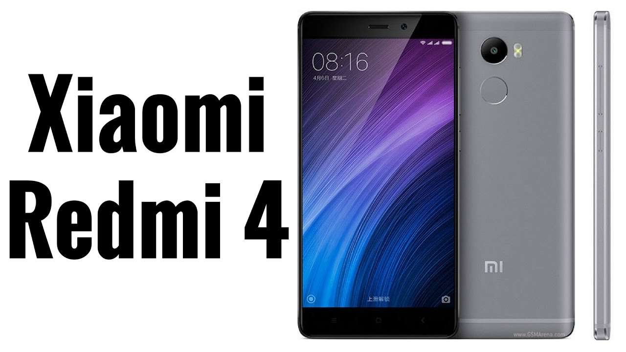 Xiaomi Redmi 4 - 3GB RAM, 4100mAh battery, 13MP Camera