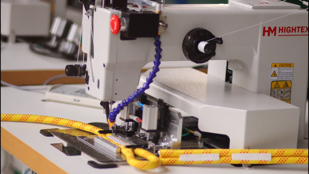 Heavy duty automatic rope sewing machine sale to Morocco