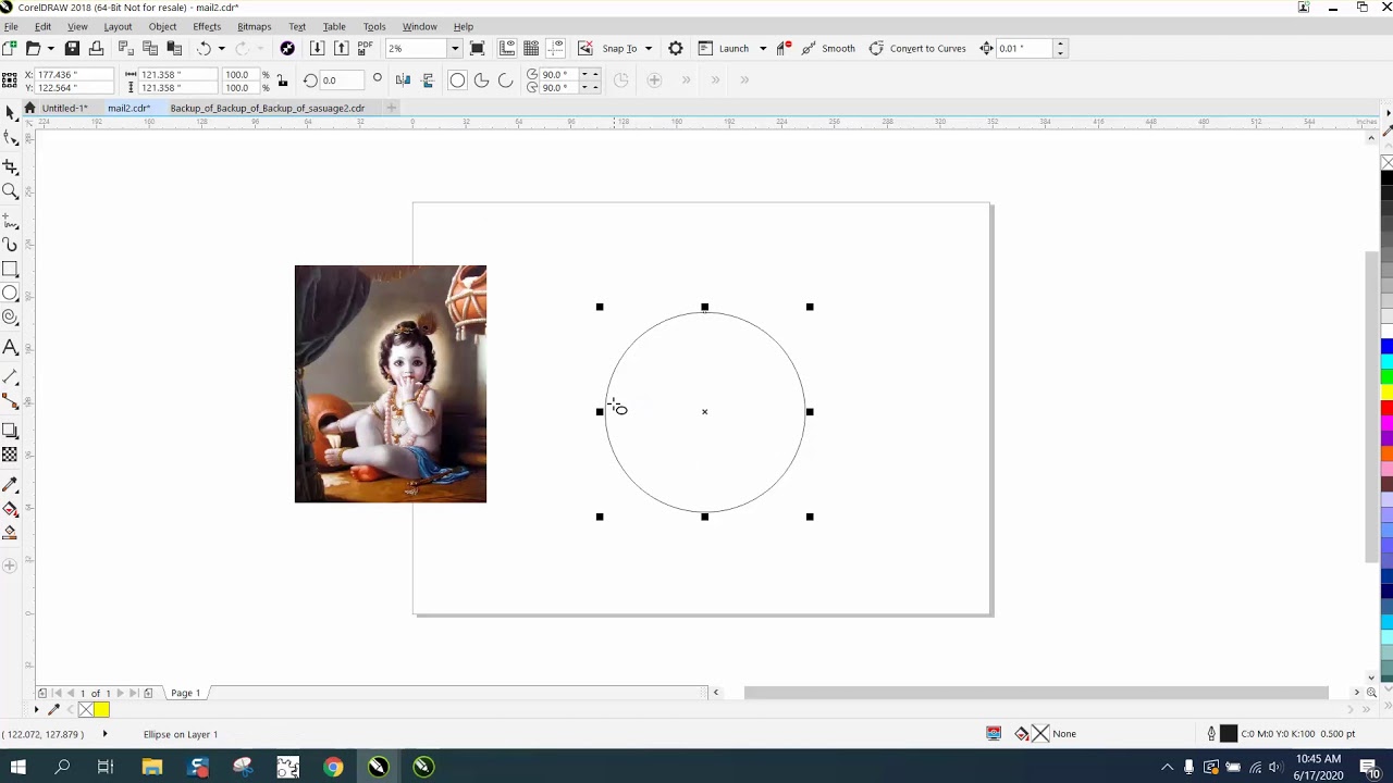 Советы и рекомендации по Corel Draw. Проблема с PowerClip.