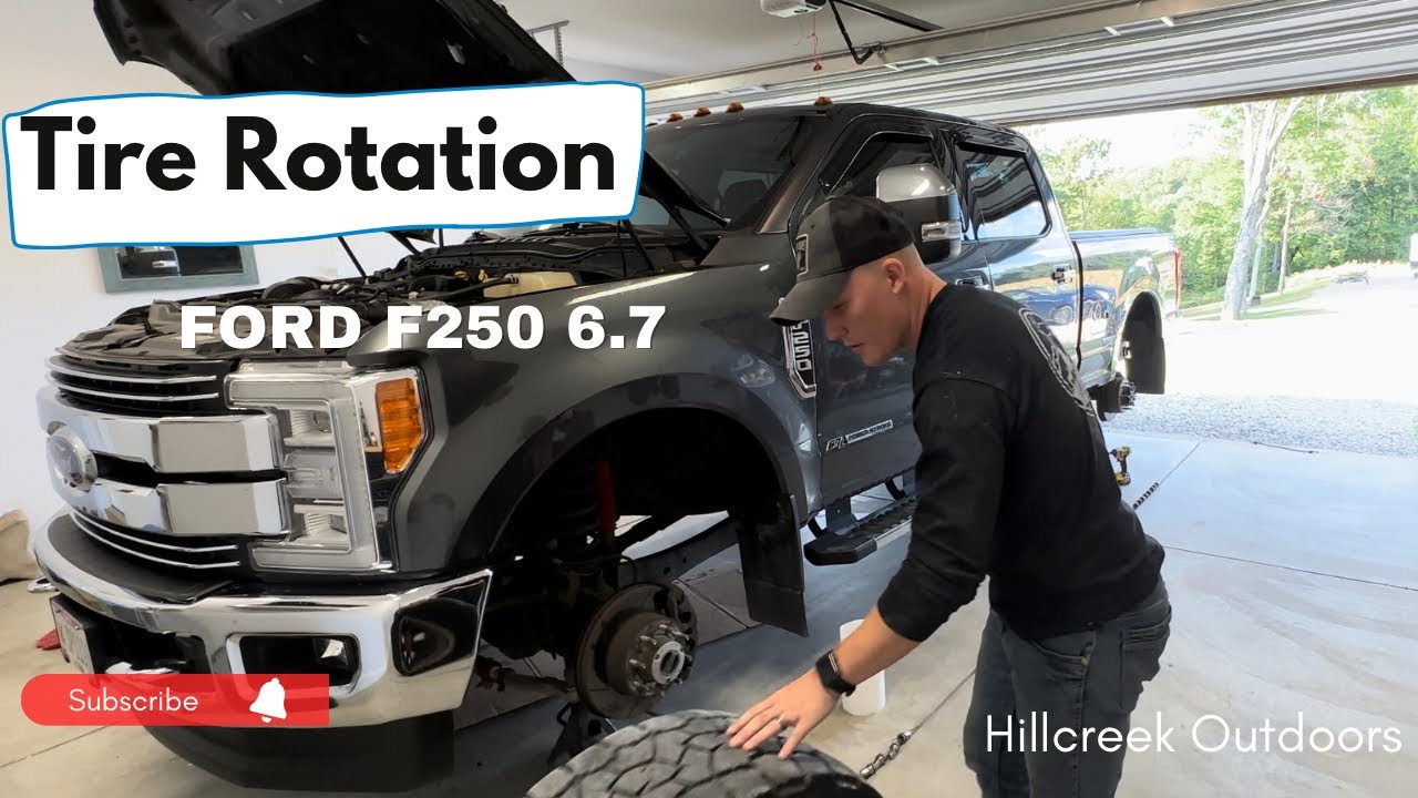 TIRE ROTATION & TPMS REST: Ford Superduty 6.7