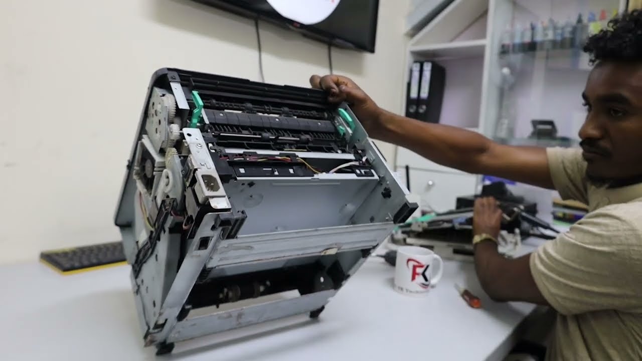 how to change hp1320 & 2015 fuser film or disassembled fixing units