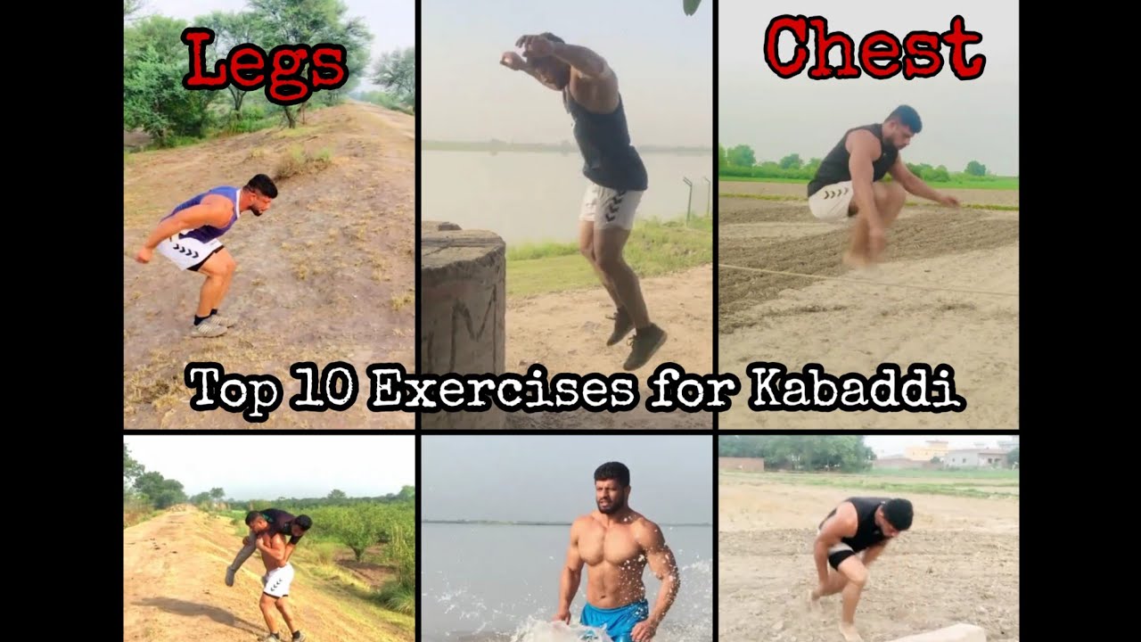 Top 10 Exercises for Kabaddi | Complete Desi Workout | Punjabi lehar | Mani Sandhu | Malik Binyameen